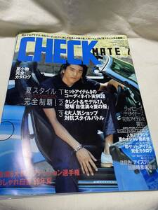 CHECK MATE（チェックメイト） 1999年　7月号　金子賢　加藤晴彦、優香、ユアン他