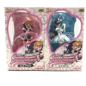 1円 未開封 メガハウス ふたりはプリキュア キューティモデルプリキュアシリーズ キュアブラック キュアホワイト 2体 セット m13818