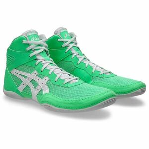 〔アシックス〕asics MATFLEX 7 レスリングシューズ 26cm グリーン×ホワイト