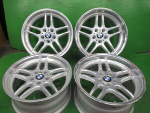 ☆BMW/純正/Mパラレルスポーク37☆18インチ8J+13 9.5J+25 PCD120☆深リム/希少/廃盤/絶版/E38/7シリーズ