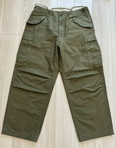 BUZZ RICKSON’S バズリクソンズ M-51パンツBR41962 TROUSERS, SHELL, FIELD, M-1951 （size:L）