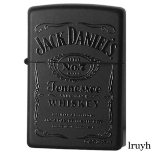 USA限定モデル！ Black Jack Daniels ブラックマットジャックダニエル ZIPPO ジッポー 永久保証付き おしゃれ かっこいい MADE IN USA