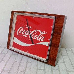 【極美品】★ビンテージ★レトロ★動作確認済み★コカ・コーラ★Coca-Cola★掛時計★1970年代★アンティーク★ディスプレイ