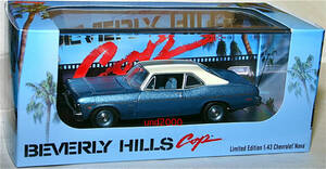 GMP ビバリーヒルズ コップ 1/43 1970 Chevrolet Nova シボレーノヴァ Beverly Hills Cop ビバリーヒルズコップ Chevy ノバ エディマーフィ