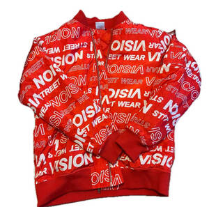 VISION STREET WEAR XL LL レッド MA-1 アウター