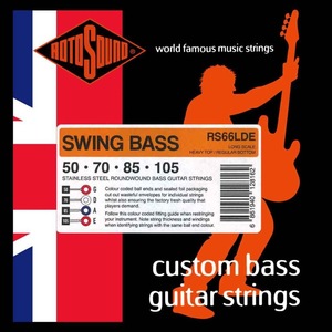 ロトサウンド ベース弦 2セット RS66LDE SWING BASS 66 CUSTOM 50-105 エレキベース弦×2セット ROTOSOUND