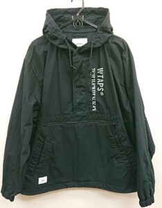 ■1円～【3】L X03 wtaps ダブルタップス ナイロン アノラック パーカー SBS EX44 221WVDT JKM02 マウンテン プルオーバー ハーフジップ