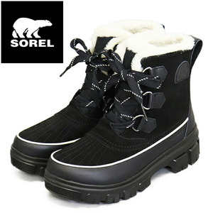 SOREL (ソレル) WMS NL5113 ティボリ5 ウォータープルーフ レディースブーツ 010BLACK SRL120 US7-約24.0cm