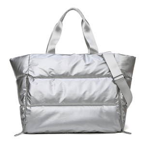 ☆ シルバー ☆ ヨガバッグ 乾湿分離 ボストンバッグ pmysportbag15 ヨガバッグ ボストンバッグ ヨガマット入れ ヨガマットバッグ