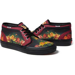 新品 19SS Supreme x Vans Jean Paul Gaultier Floral Print Chukka 