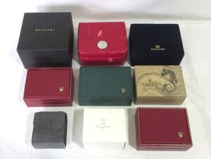 1000円スタート 腕時計付属品のみまとめ ROLEX/Cartier/SEIKO/OMEGA/BVLGARI 空箱/外箱/内箱/化粧箱/ケース/コマ/小冊子 [10/11] L60051