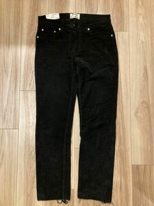 【激レア】【美品】 Acne Studios　1159－343ー4107　ブラックストレッチ スキニーパンツ