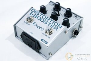 [良品] Ex-pro D&B DISTORTION & BOOSTER ピッキングのニュアンスを忠実に再現してくれるディストーション [UK225]