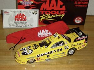 最後1 SALE！ 即決！送料込み！ 限定モデル MACTOOLS MOONEYES ファニーカー 新品 / JIM DUNN Racing マックツール MAC TOOL ムーンアイズ