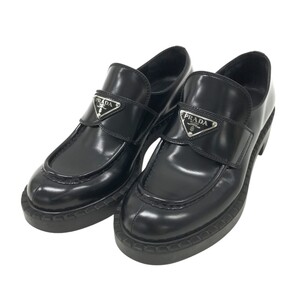 PRADA プラダ ローファー ブラック系 36 1/2 [240101359787] レディース