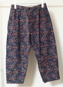 Engineered Garments エンジニアードガーメンツ Balloon Pant Kalamkari India Print バルーン パンツ M 総柄