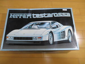 KKGW0014　FUJIMI フジミ Ferrari フェラーリ testarossa テスタロッサ 1/16 プラモデル 　ジャンク