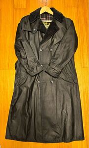 Barbour trench coat c34 1989 バブアー　トレンチコート ビンテージ　ネイビー