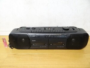 美品 90年代 ビンテージ SANYO U4-W26 サンヨー ダブルカセット ダブルラジカセ レトロ 当時物