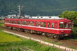 鉄道 デジ 写真 画像 琴電 1080形 京急カラー 2