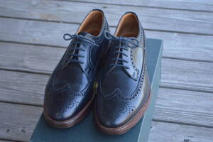 CROCKETT＆JONES　CHEVIOT3　5.5E　ネイビー　カントリー