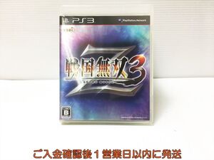 【1円】PS3 戦国無双3 Z(通常版) プレステ3 ゲームソフト 1A0406-008ka/G1