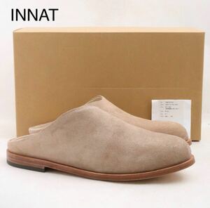 INNAT 23SS SUEDE SLIPON SHOES ベージュ INNAT03-F02 インアット スウェードスリッポンシューズ サンダル Lサイズ