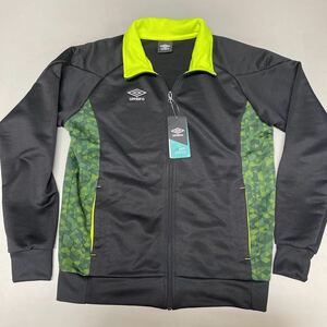 UMBRO アンブロ ジャージ トラックジャケット Mサイズ ブラック 黒 メンズ トップス 未使用 デサント DESCENTE