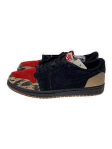 NIKE◆ナイキ/AIRJORDAN1 RETRO LOW OG/エアジョーダン1 レトロ ロー OG/25.5cm/BLK