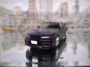 TOMYTEC / TLV 1/64 LV-N308a 日産 スカイライン GT-R V-spec (95年式) 希少美品