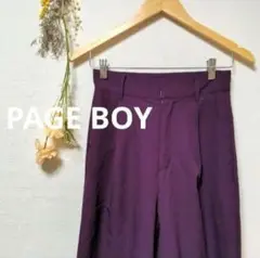 PAGE BOY ページボーイ パンツ ボトムス 無地 シンプル お洒落