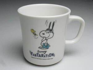 スヌーピー × おもしろサイエンスアート展 SNOOPY FANTARATION スヌーピー・ファンタレーション マグカップ ロゴ 送料無料 ウッドストック