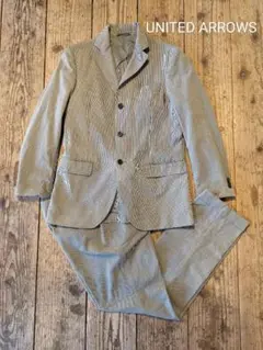 UNITED ARROWS　ユナイテッドアローズ　千鳥格子　スーツ44サイズ中古