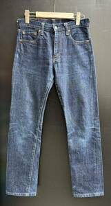 90s 紙タグ Denime ドゥニーム セルビッチ デニム D-HG1118 旧ドゥニーム オリゾンティ期 ジップフライ