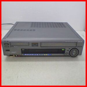 ☆SONY Hi-Fi Hi8/VHS ビデオカセットレコーダー WV-TW2 ソニー ジャンク【40