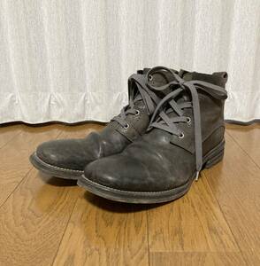 [incarnation] 定価102,300 HORSE BUTT ANKLE BOOTS ホースバット レザーアンクルブーツ 43 馬革 31913VC-7653 インカーネーション