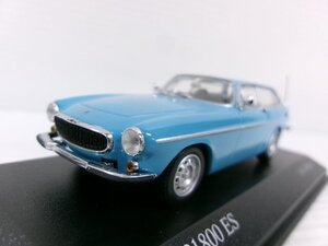 ミニチャンプス 1/43 ボルボ P1800 ES 1971 ブルー (2255-250)