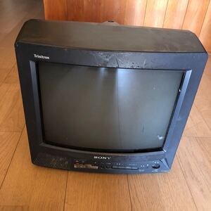 576 ジャンク品　SONY TRINITRON トリニトロン ブラウン管テレビ カラーテレビ　KV-14GP3