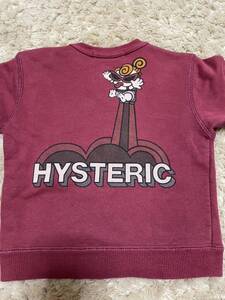 HYSTERIC MINI長袖トレーナー90★ヒステリックミニ　トレーナー　トップス　kids ヒスミニ