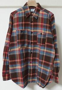 FWK Engineered Garments エンジニアードガーメンツ Work Shirt Cotton Plaid ワーク シャツ 2 チェック ネル