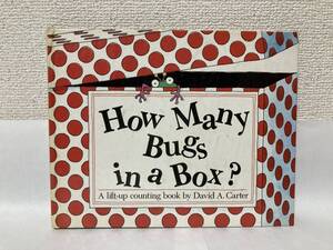 送料無料　洋書しかけ絵本　How Many Bugs in a Box? はこのなかにはなんびきいるの？【David A.Carter　デビッド・Ａ・カーター】