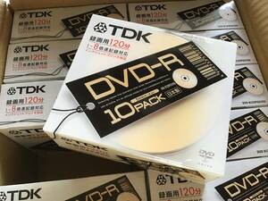 新品未開封（TDK DVD-R ゴールドディスク　120分　10枚入り×10）日本製 激安出品