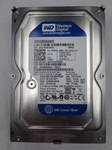 l【中古動作品】Western Digital 3.5インチHDD SATA(Serial ATA) 500GB WD5000AAKX-753CA1