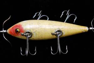 VINTAGE wooden LURE HEDDON DAWAGIAC MINNOW 150（4004-35）USA MADE #OLDLURE #ARTLURE_VINTAGE ＃ヴィンテージルアー　