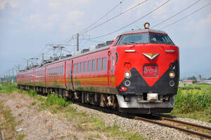 鉄道 デジ 写真 画像 485系 あかべぇ編成 磐越西線 2