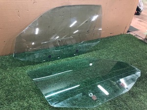 RPS13 180SX 純正 フロント ドア ガラス 左右 運転席 助手席 セット 240SX 日産 ニッサン NISSAN GENUINE parts window glass