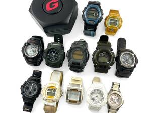 MTES★G-SHOCK/12点まとめ★ CASIO カシオ Gショック Baby-G ベビーG デジタル QZ クォーツ メンズ ボーイズ レディース 腕時計