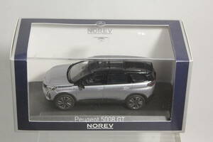 NOREV 1/43 プジョー 5008 GT 2021 Artense Grey