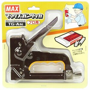 MAX マックス ガン タッカー TG-A(N) 建築用 ラス仮止め 断熱材 止め フェルト シート張り 荷札張り 天井材打ち 等 大工 建築 内装 DIY