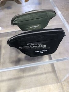 ■激レア■コムデギャルソンオム ロゴ・ウエストバッグ-2023SS■黒■新品タグ付■国内直営店正規品■COMME DES GARONS homme × porter